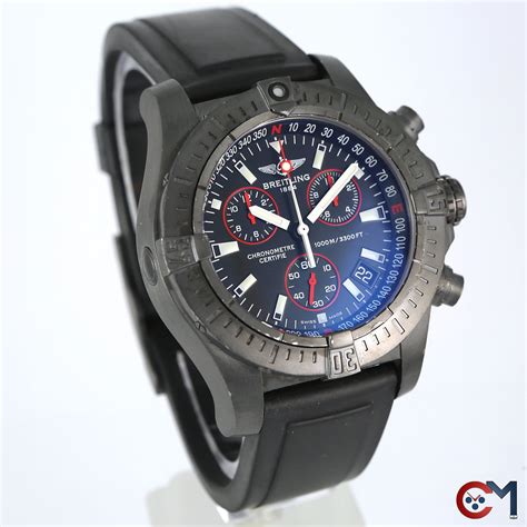 breitling avenger seawolf blacksteel chrono|Breitling seawolf blacksteel.